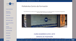 Desktop Screenshot of politeknika.com